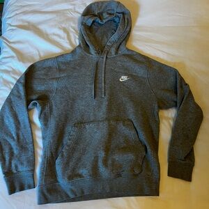 Gray Nike sweatshirt